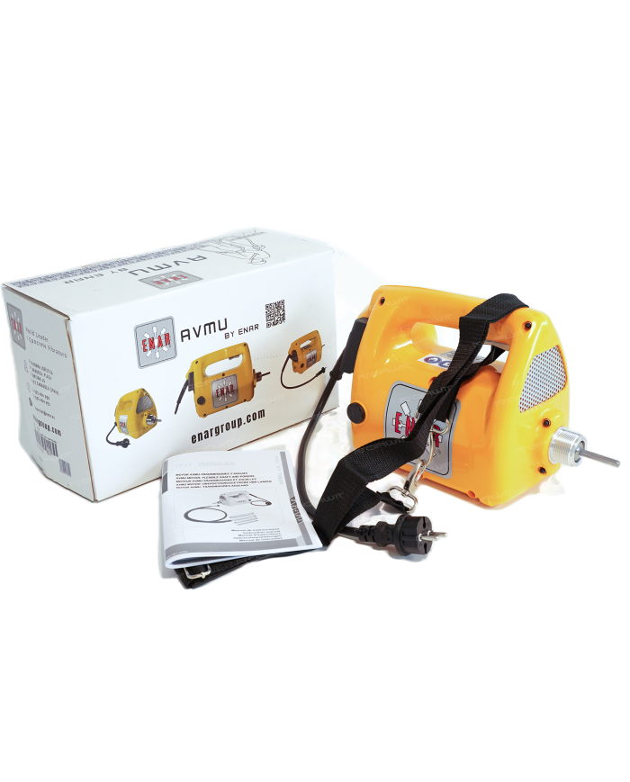 Wibrator do betonu 230V Enar AVMU z wałkiem i buławą - zestaw Enar - 