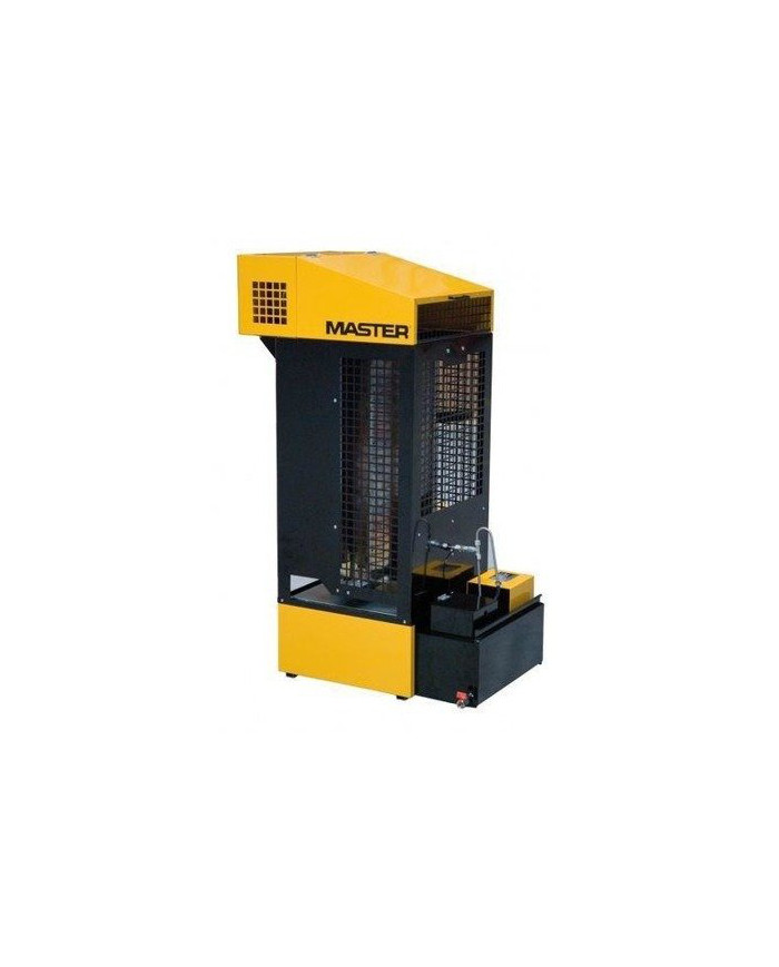 Nagrzewnica olejowa z odprowadzeniem spalin Master WA 33 C [WYCOFANA] Master Heaters - Dane techniczne:  Zbiornik paliwa: Metalo