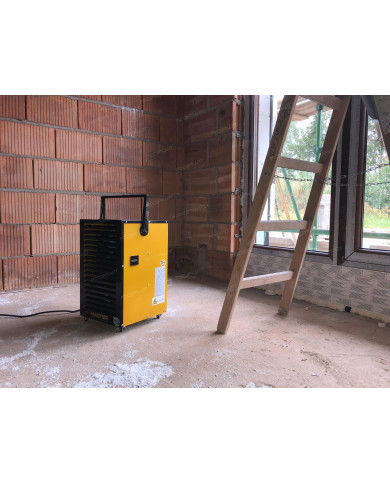 MASTER DH 732 Dehumidifier Master Heaters - Technical Data:  Tank capacity [ l ]: 6.5 Noise level [ dB(A) ]: 42 Airflow [ m³/h ]