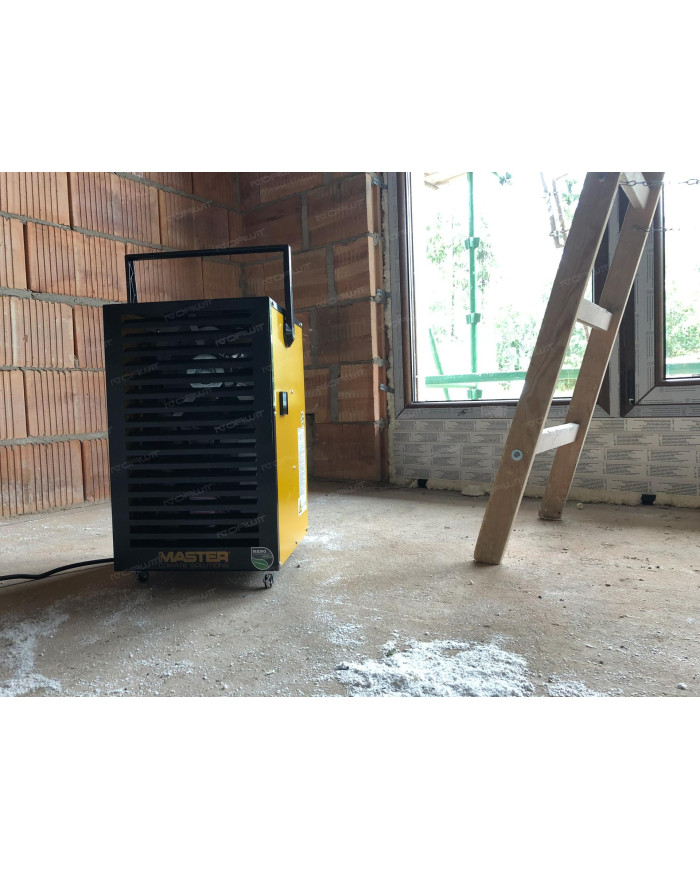 Odvlhčovač vzduchu MASTER DH 732 Master Heaters - Technické údaje:  Objem nádrže [ l ]: 6.5 Hladina hluku [ dB(A) ]: 42 Prietok 