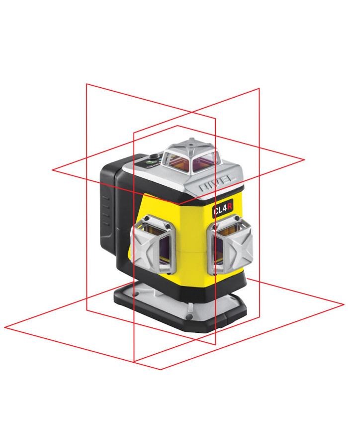KIT Nivel System CL4R red cross line laser + SJJM1EX tripod + CLS4 sensor Nivel System - Technical data:  Dimensions: 148 x 90 x KIT Nivel System CL4R red cross line laser + SJJM1EX tripod + CLS4 sensor Nivel System - Technical data:  Dimensions: 148 x 90 x
