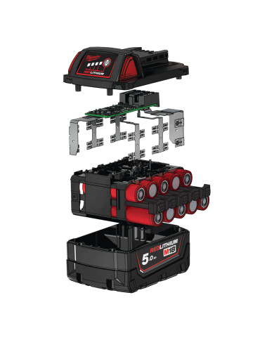 M18™ akumulator 5.0 Ah Milwaukee | M18B5 Milwaukee - 