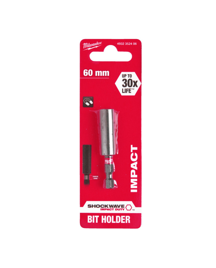 Magnetyczne uchwyty bitów Milwaukee | Magnetic bit holder 60 mm Milwaukee - 