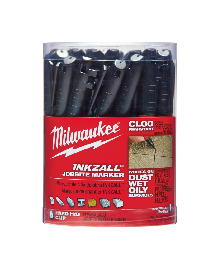 Markery INKZALL™  Milwaukee | INKZALL™ marker black - 1 pc Milwaukee - 