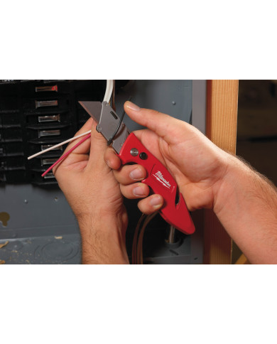 Nożyk z metalowym uchwytem    Milwaukee | Fastback knife Milwaukee - 