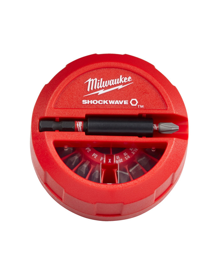 Zestawy Shockwave Impact Duty™  Milwaukee | ShW PUCK Set (15pc) Milwaukee - 