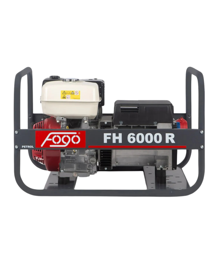 Agregat prądotwórczy trójfazowy FOGO FH 6000 R Fogo - Dane techniczne:  Wymiary: 790x580x505 Napięcie: 400/230 V Kategoria Mocy: Agregat prądotwórczy trójfazowy FOGO FH 6000 R Fogo - Dane techniczne:  Wymiary: 790x580x505 Napięcie: 400/230 V Kategoria Mocy: