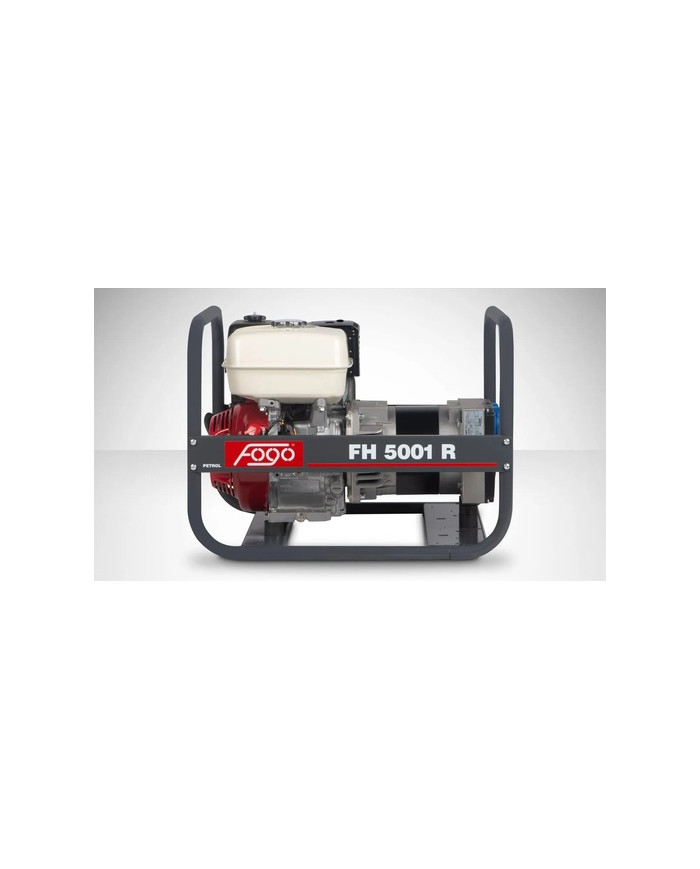 Agregat prądotwórczy jednofazowy FOGO FH 5001R Fogo - Technical specifications:  Dimensions: 650x520x490 mm Voltage: 230 V Power Agregat prądotwórczy jednofazowy FOGO FH 5001R Fogo - Technical specifications:  Dimensions: 650x520x490 mm Voltage: 230 V Power