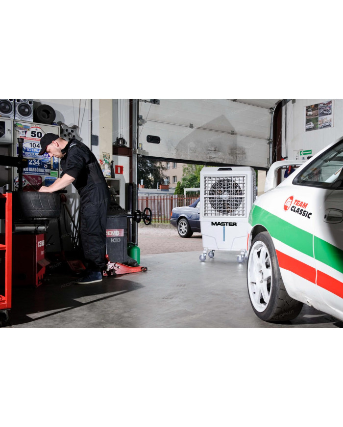 Klimatyzer Master BC 80 Master Heaters -      Technické údaje:       Objem nádrže [ l ]: 100     Hladina hluku [ dB(A) ]: 62    