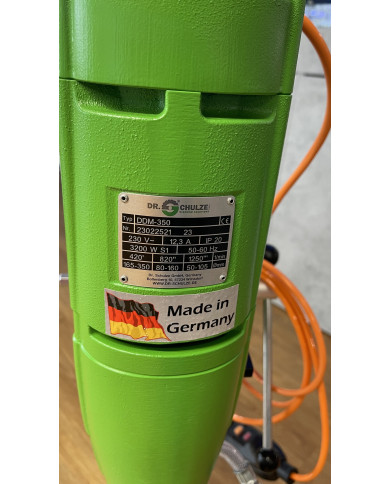 Kompletna wiertnica diamentowa Dr.Schulze DDM 350 + DSD 350 Dr. Schulze - Specifications:  Weight: 38.3 kg Mounting: 1 1/4'' Vol