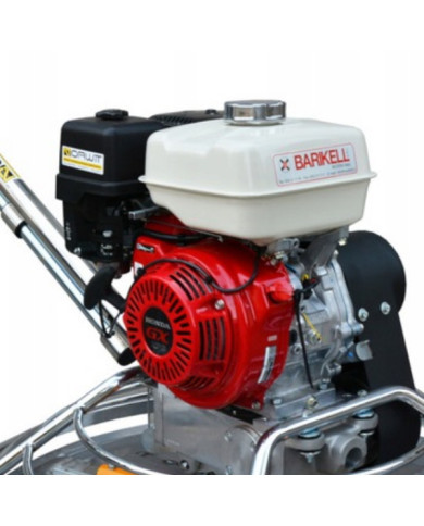 BARIKELL 4-90 Honda GX 270 trowel Barikell - Specifications:  Dimensions: 1000 x 1780 x 980 mm Weight: 84 kg  Fuel: Unleaded 95 