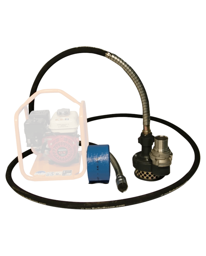 Pompa wodna Altrad Belle BGA wąż 7 m  - Dane techniczne: Maks. wydajnosc: 72 mł/hObroty: 2800 - 3600 obr./minDlugosc weza: 7 mSr