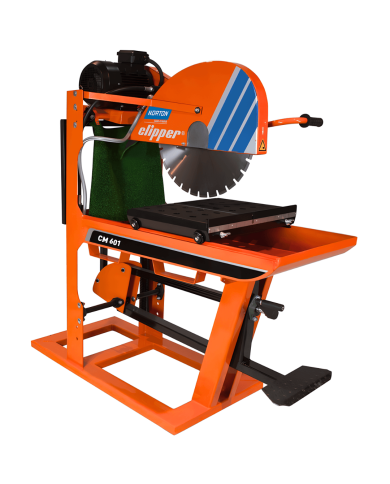 Electric masonry cutter NORTON CLIPPER CM601 Major 5.55.3 400V 600mm Norton Clipper - Specifications:  Voltage: 400V / 4kW Power