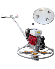 BARIKELL 4-90 Honda GX 270 trowel Barikell - Specifications:  Dimensions: 1000 x 1780 x 980 mm Weight: 84 kg  Fuel: Unleaded 95 