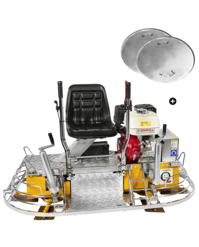 BARIKELL MK8-75 B&S 18 trowel Barikell - Specifications:  Engine: B&amp;S VANGUARD Engine Power: 18 HP Type: 8-75 Mash diameter: