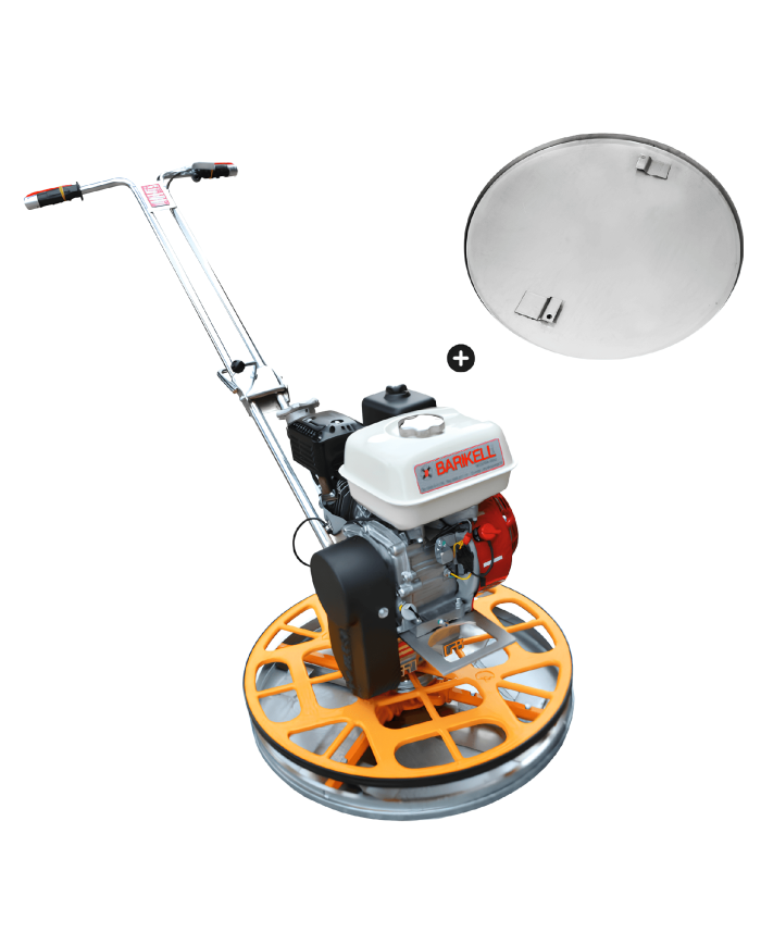 Zacieraczka spalinowa Barikell 6-60 (Honda GX 160) Barikell - Dane techniczne:  Chłodzenie: Powietrzem Paliwo: Bezołowiowa 95 Ci