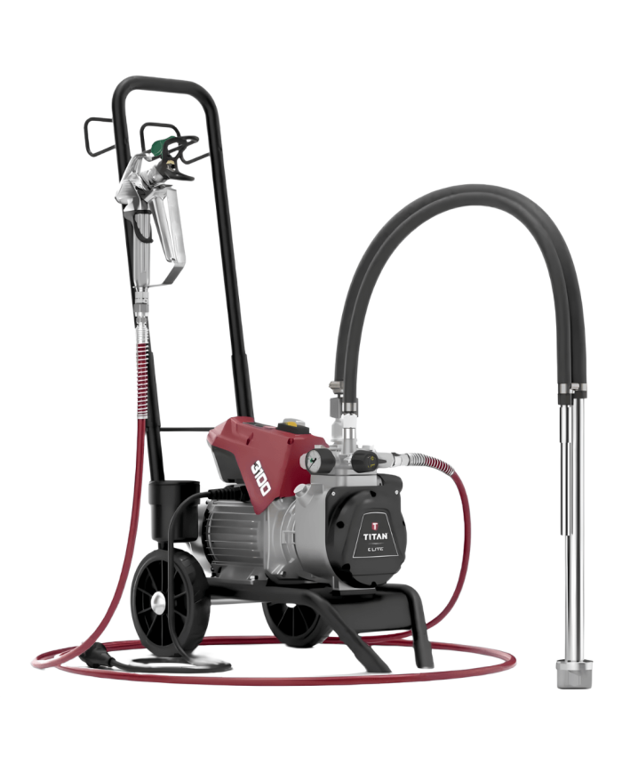 Agregat malarski membranowy Titan Elite 3100 Titan Wagner - Specifications:  Voltage: 230 V Motor: Electric Motor power: 1.3 kW  Agregat malarski membranowy Titan Elite 3100 Titan Wagner - Specifications:  Voltage: 230 V Motor: Electric Motor power: 1.3 kW