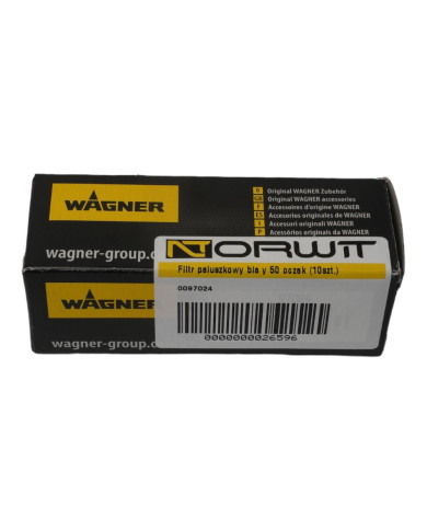KIT Wagner finger filter 10 pieces white 50 mesh Titan Wagner - 