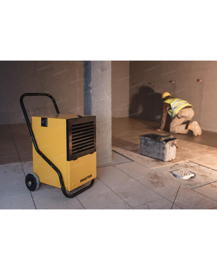 Master DH 752 Dehumidifier Master Heaters - Technické údaje:  Objem nádrže [ l ]: 5.7 Hladina hluku [ dB(A) ]: 52 Prietok vzduch