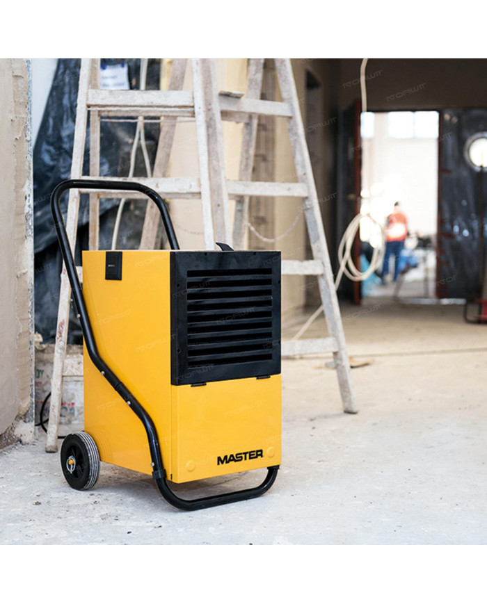 Master DH 752 Dehumidifier Master Heaters - Technical Data:  Tank capacity [ l ]: 5.7 Noise level [ dB(A) ]: 52 Airflow [ m³/h ]