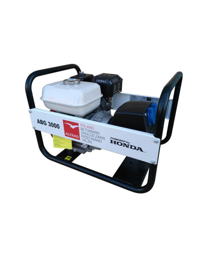 Altrad Belle ABG 3000 single-phase generator set Altrad Belle - Dane techniczne:: undefinedciezar: 37 kgnapiecie: 230 Vsilnik: h