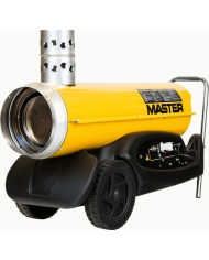 Master BV 77 oil-fired heater with flue outlet Master Heaters - Technické údaje:  Objem nádrže [ l ]: Prietokvzduchu [ m³/h ]: N