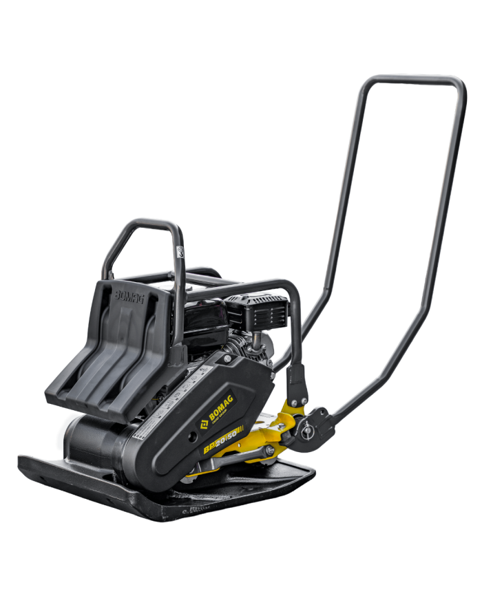 Bomag BP 20/50 unidirectional compactor Bomag - Specifications:  Cooling: Air Weight: 95 kg Motor: GX 160 Power: 3.6 kW Working  Bomag BP 20/50 unidirectional compactor Bomag - Specifications:  Cooling: Air Weight: 95 kg Motor: GX 160 Power: 3.6 kW Working