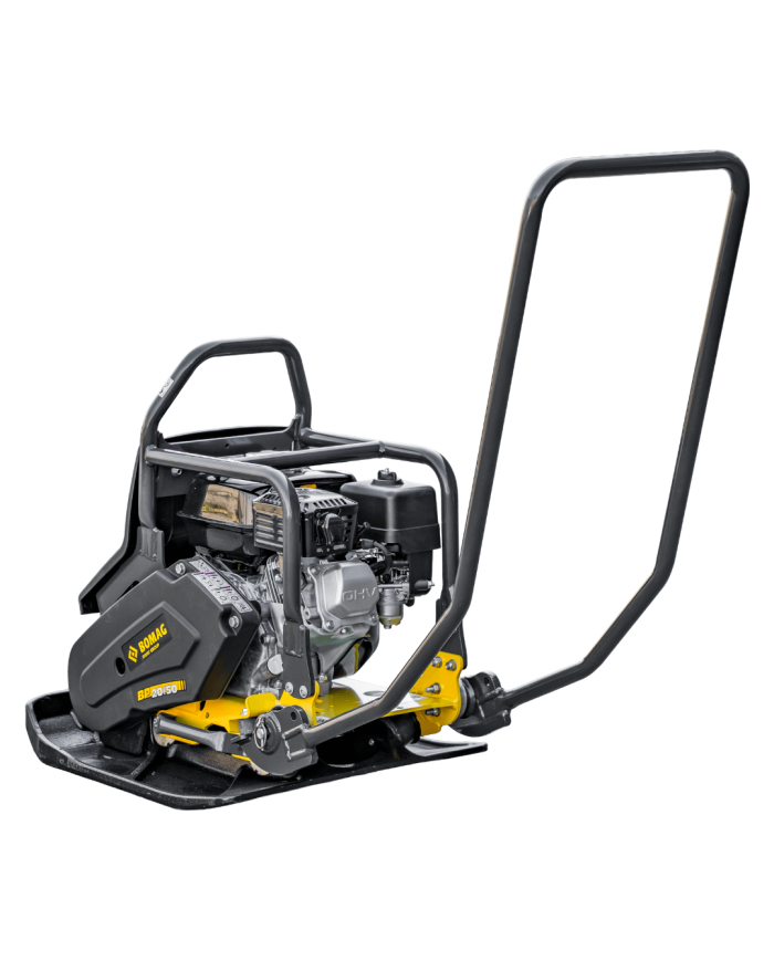 Bomag BP 20/50 unidirectional compactor Bomag - Technické údaje:  Chladenie:     VzduchHmotnosť:95 kgMotor: GX 160Výkon: 3,6 kWP Bomag BP 20/50 unidirectional compactor Bomag - Technické údaje:  Chladenie:     VzduchHmotnosť:95 kgMotor: GX 160Výkon: 3,6 kWP