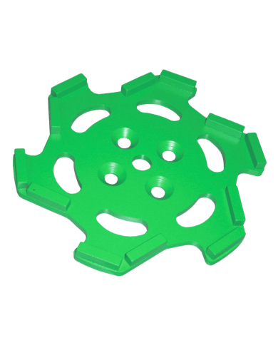 Norton Clipper GRD252 S grinding head (medium, green) Norton Clipper - Technical data:  Segments: 12x 10/10/40 mm 