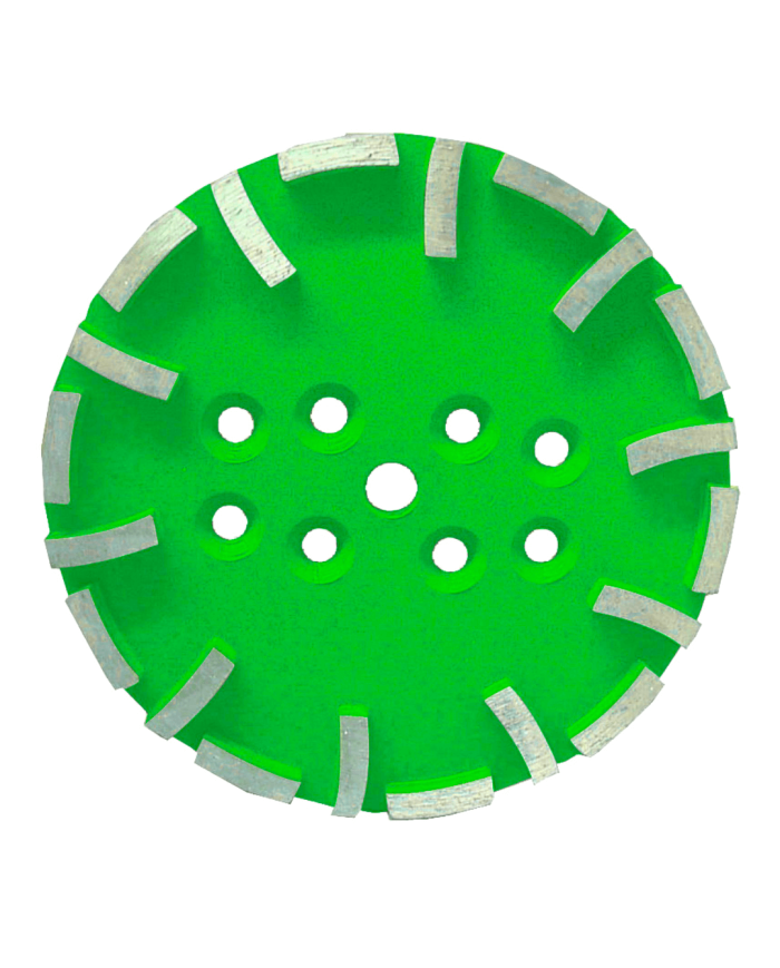 Norton Clipper grinding head GRD252 (medium, green) Norton Clipper - Technical data:  Segments: 12x 10/10/40 mm  Norton Clipper grinding head GRD252 (medium, green) Norton Clipper - Technical data:  Segments: 12x 10/10/40 mm