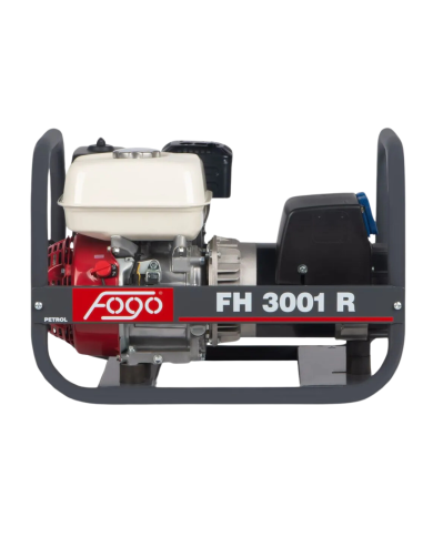 Agregat prądotwórczy jednofazowy FOGO FH 3001R Fogo - Specifications:  Dimensions: 580x395x405 mm Voltage: 230 V Power Category: