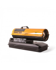 Master B 70 CED oil heater Master Heaters - Dane techniczne:    Pojemność zbiornika [ l ]: 19   Przepływ powietrza [ m³/h ]: 400