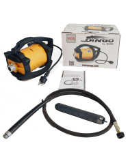 CONCRETE VIBRATOR KIT Enar DINGO 230V with roller and rollers Enar -  CONCRETE VIBRATOR KIT Enar DINGO 230V with roller and rollers Enar -