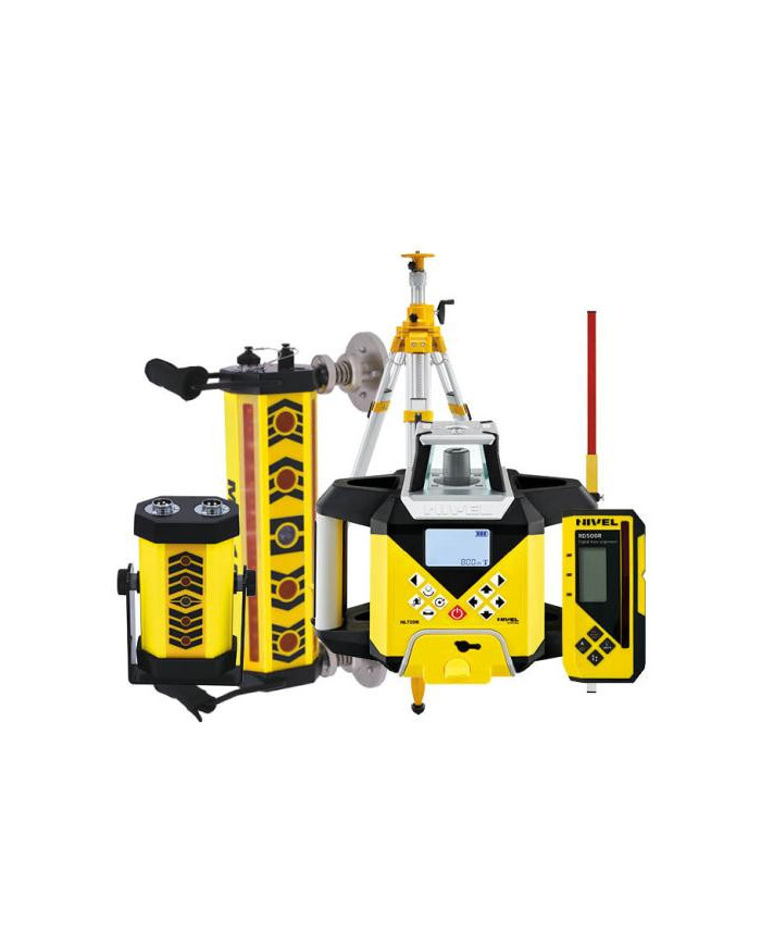 Niwelator laserowy Nivel System NL720R DIGITAL - ZESTAW statyw SJJ32 łata LS24 system MC1D Nivel System - Technical data:  Auto-