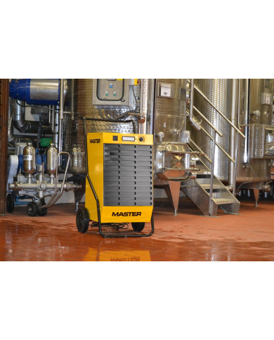 MASTER DH 92 condensation dehumidifier Master Heaters -      Technical Data:       Tank capacity [ l ]: 12     Noise level [ dB(