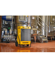 MASTER DH 92 condensation dehumidifier Master Heaters -      Technické údaje:       Objem nádrže [ l ]: 12     Hladina hluku [ d