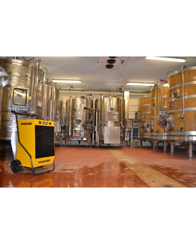 MASTER DH 92 condensation dehumidifier Master Heaters -      Technical Data:       Tank capacity [ l ]: 12     Noise level [ dB(