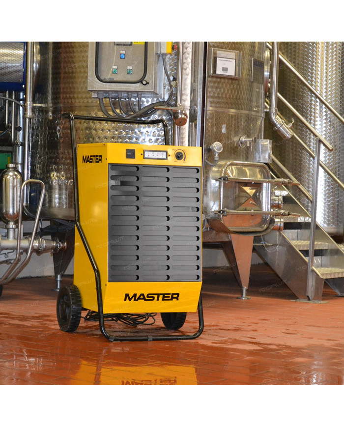 MASTER DH 92 condensation dehumidifier Master Heaters -      Technické údaje:       Objem nádrže [ l ]: 12     Hladina hluku [ d