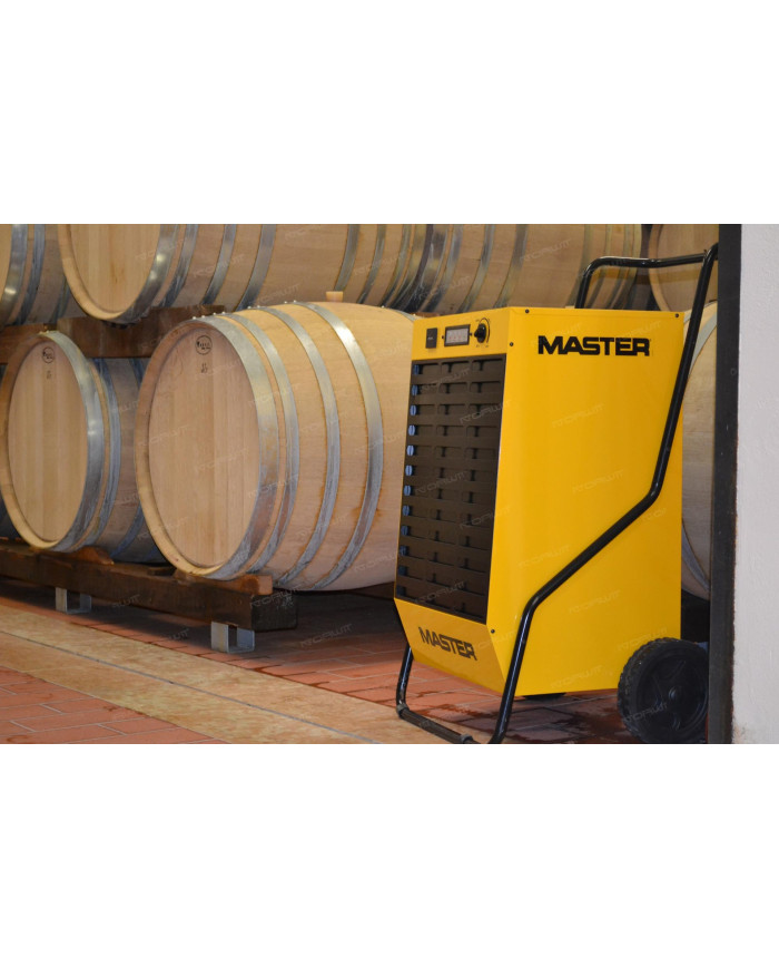 MASTER DH 92 condensation dehumidifier Master Heaters -      Technické údaje:       Objem nádrže [ l ]: 12     Hladina hluku [ d