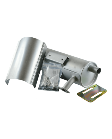 Tłumik wydechu Barikell | Briggs & Stratton z osłoną wylotu filtra oleju