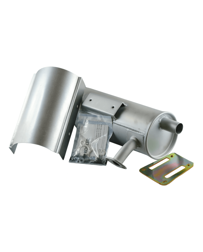 Tłumik wydechu Barikell | Briggs & Stratton z osłoną wylotu filtra oleju  - 