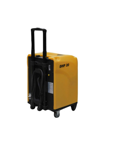 MASTER DHP 20 condensation dehumidifier Master Heaters -      Technical Data:       Noise level [ dB(A) ]: 60     Airflow [ m³/h