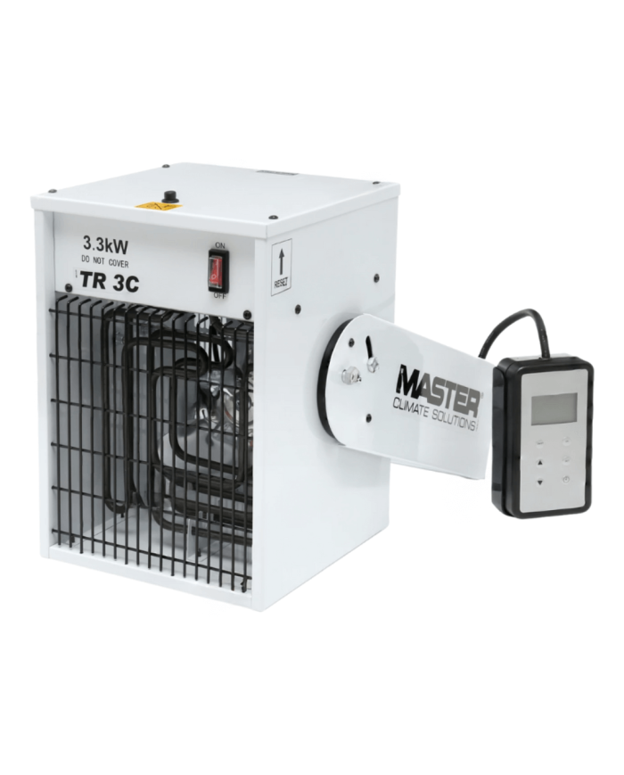 Nagrzewnica elektryczna Master TR 3 C Master Heaters - Dane techniczne:  Zasilanie [ V/Hz ]: 230/1 faz./50 Funkcja wentylacji: T