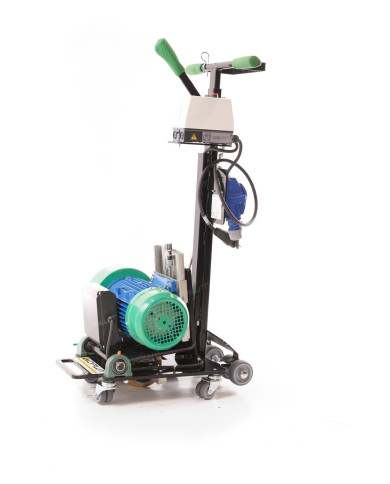 Hemming HE-120 manual milling machine 230V for grooves for underfloor heating Hemming Technik - Technical data:  Weight: 74 kg M