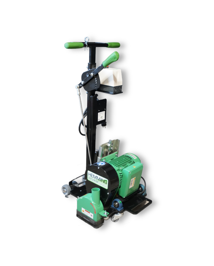 Hemming HE-120 manual milling machine 230V for grooves for underfloor heating Hemming Technik - Technické údaje:    Hmotnosť: 74 Hemming HE-120 manual milling machine 230V for grooves for underfloor heating Hemming Technik - Technické údaje:    Hmotnosť: 74