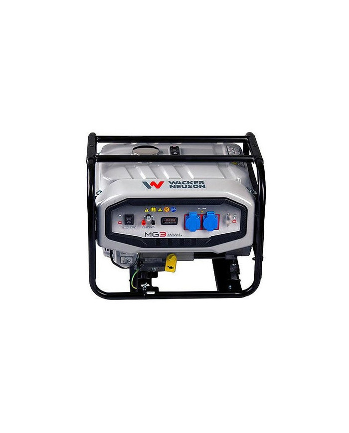Wacker Neuson MG 3 single-phase generator set Wacker Neuson - Dane techniczne:: undefinedwymiary: 590 x 475 x 462 mmciezar: 47 k