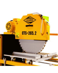 Cedima CTS-265 400V table saw Cedima - Technické údaje:  Napätie:      4 00 V Palivo: Nepoužije saMotor: ElektrickýHmotnosť: 200